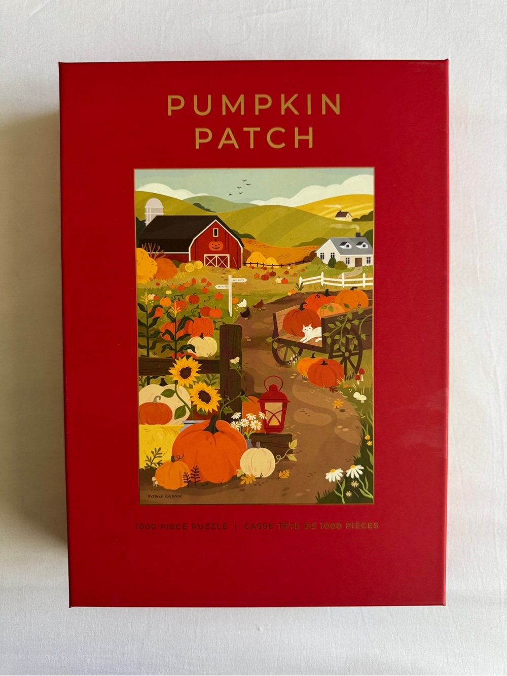 Hobbry Pumpkin Patch 1000-Piece Jigsaw Puzzle